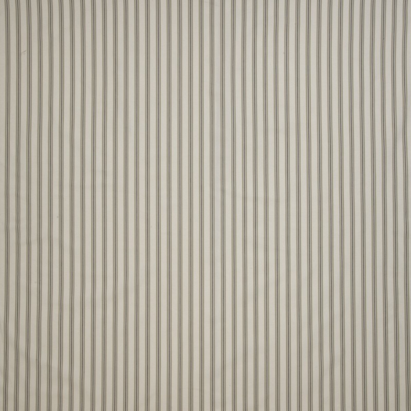 Blazer Stripe Charcoal Fabric by iLiv