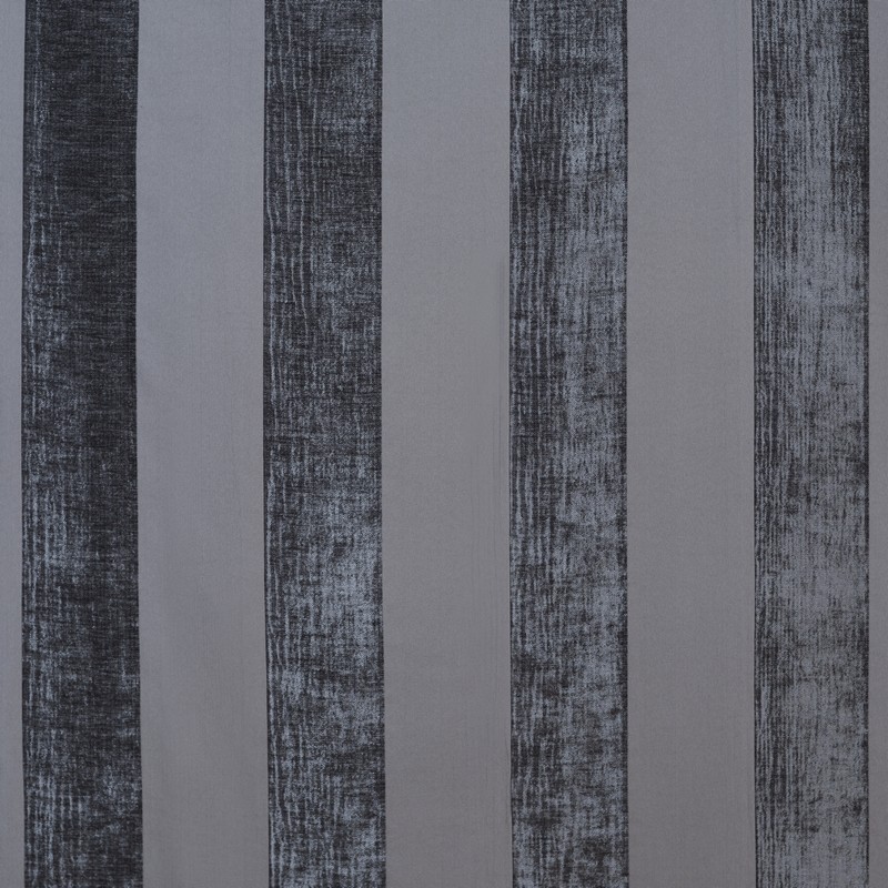Boheme Stripe Granite Fabric by iLiv