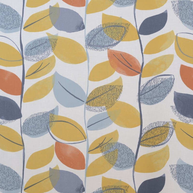 Ferle Tangerine Fabric by iLiv