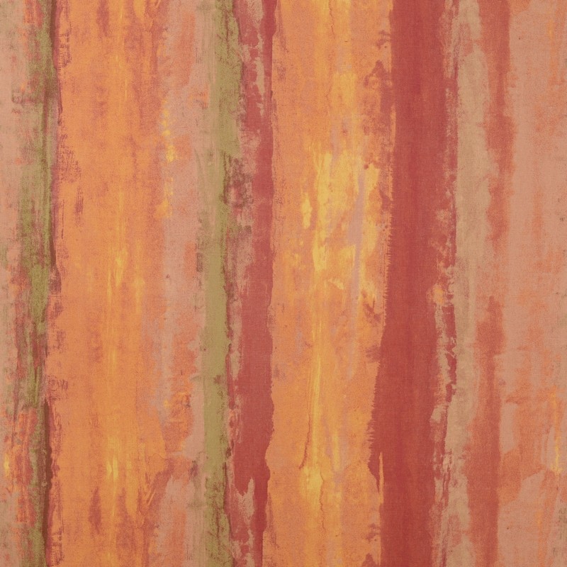 Fresco Orange Fabric by iLiv