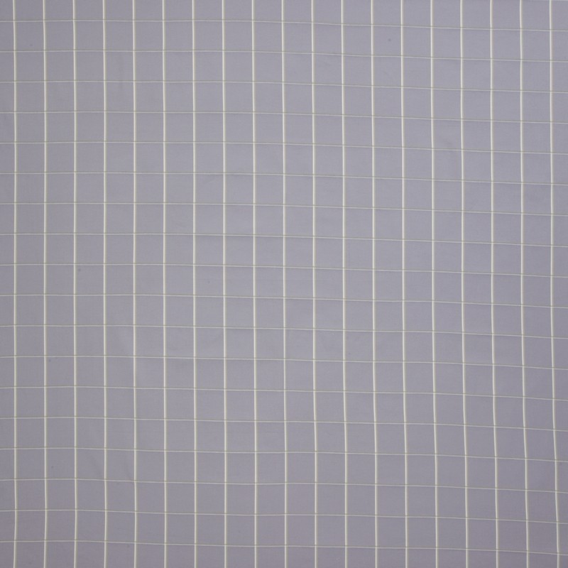 Henley Check Lavender Fabric by iLiv