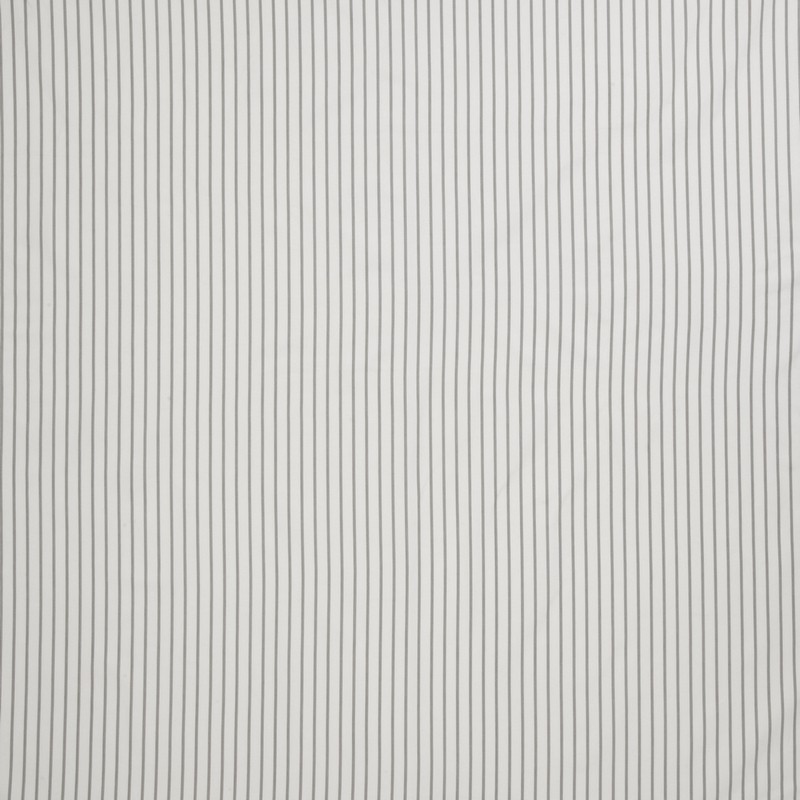 Ticking Stripe Charcoal Fabric by iLiv