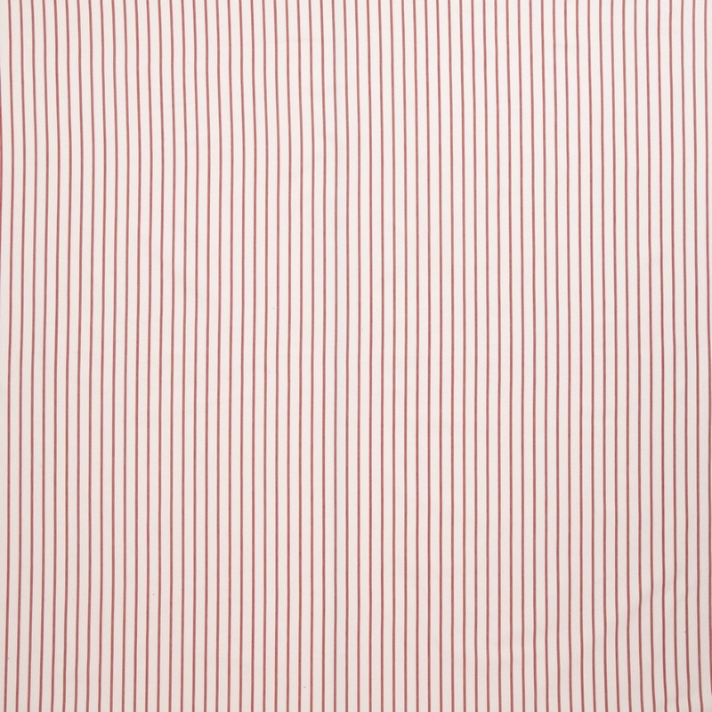 Ticking Stripe Peony Fabric by iLiv