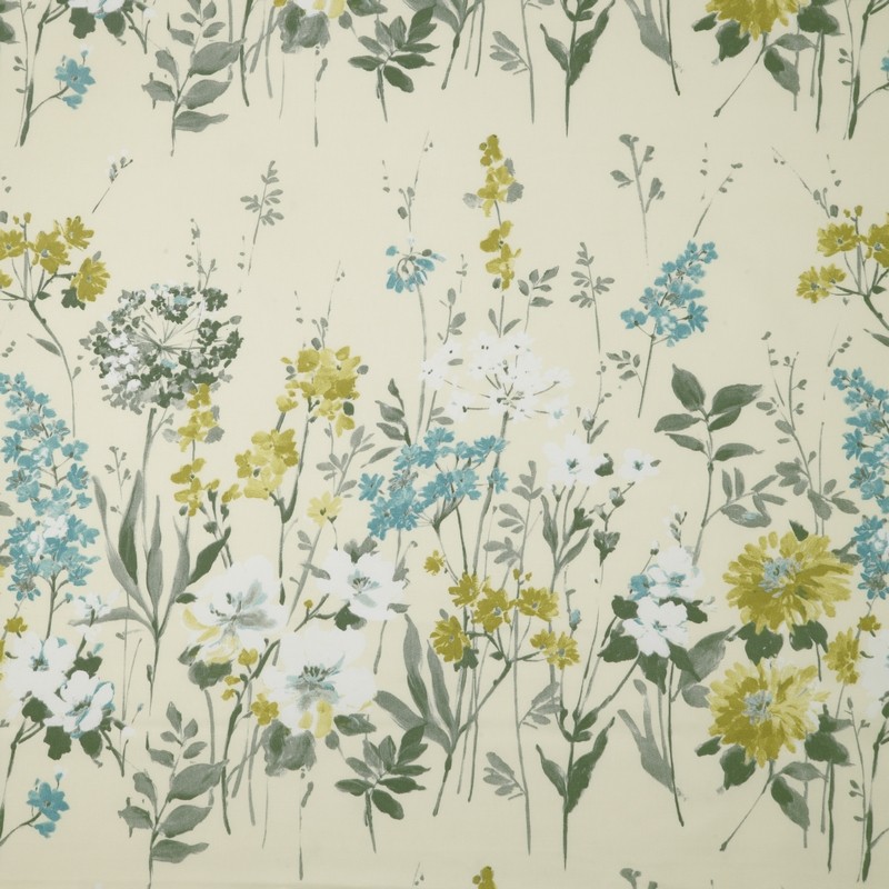 Wild Meadow Pistachio Fabric by iLiv