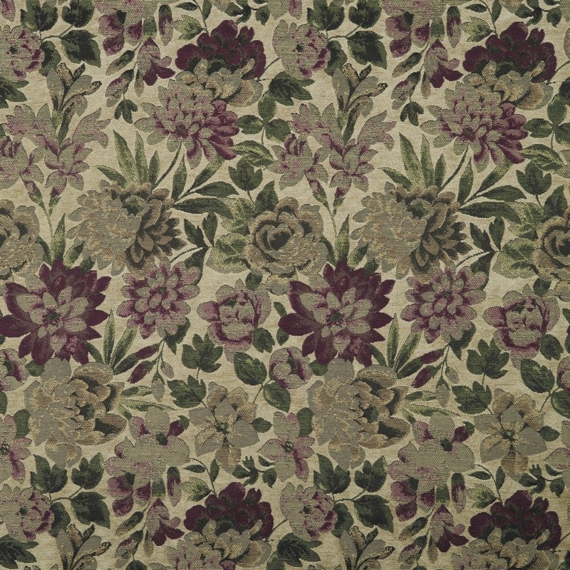 Winterbourne Berry Fabric by iLiv