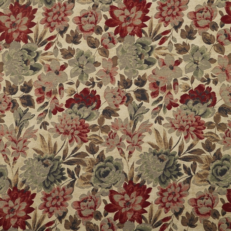 Winterbourne Cherry Fabric by iLiv