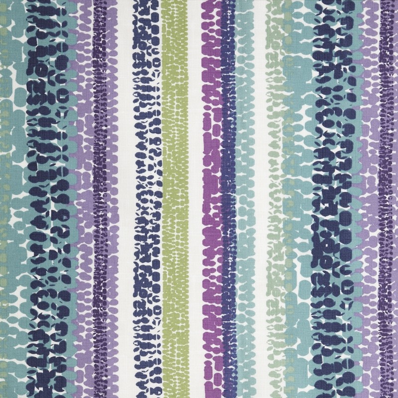 Zari Stripe Cassis Fabric by iLiv