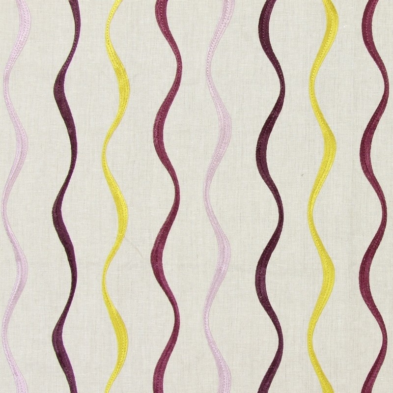 Flume Mulberry Fabric by Prestigious Textiles