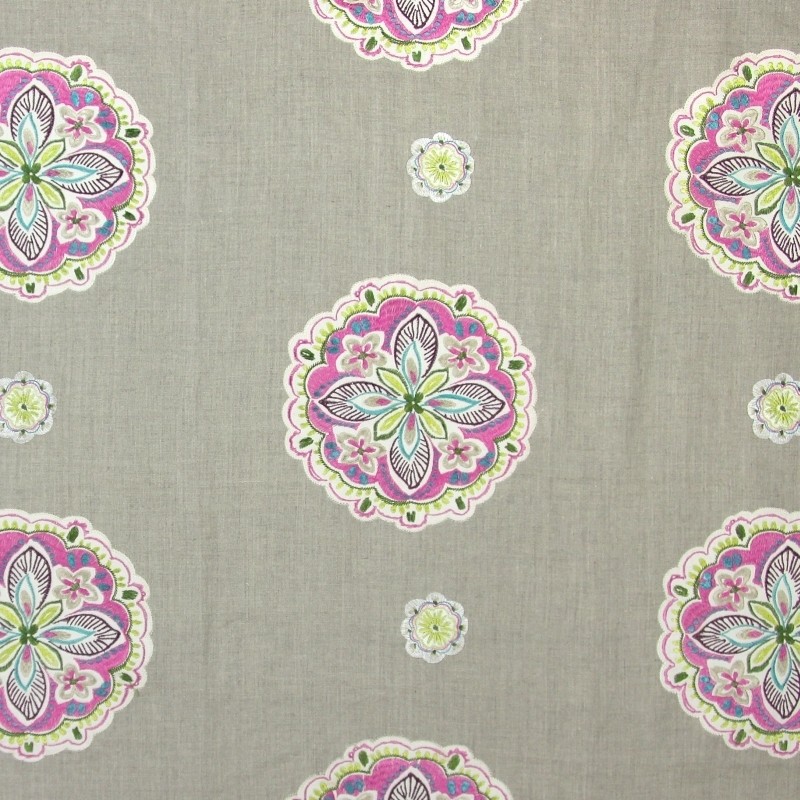 Hoopla Orchid Fabric by Prestigious Textiles