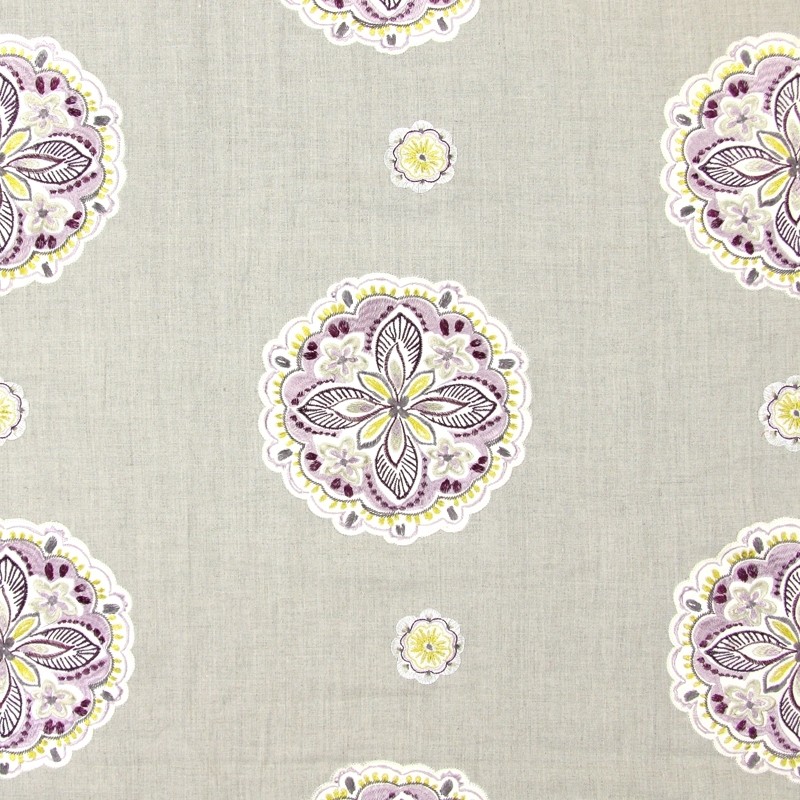Hoopla Mulberry Fabric by Prestigious Textiles