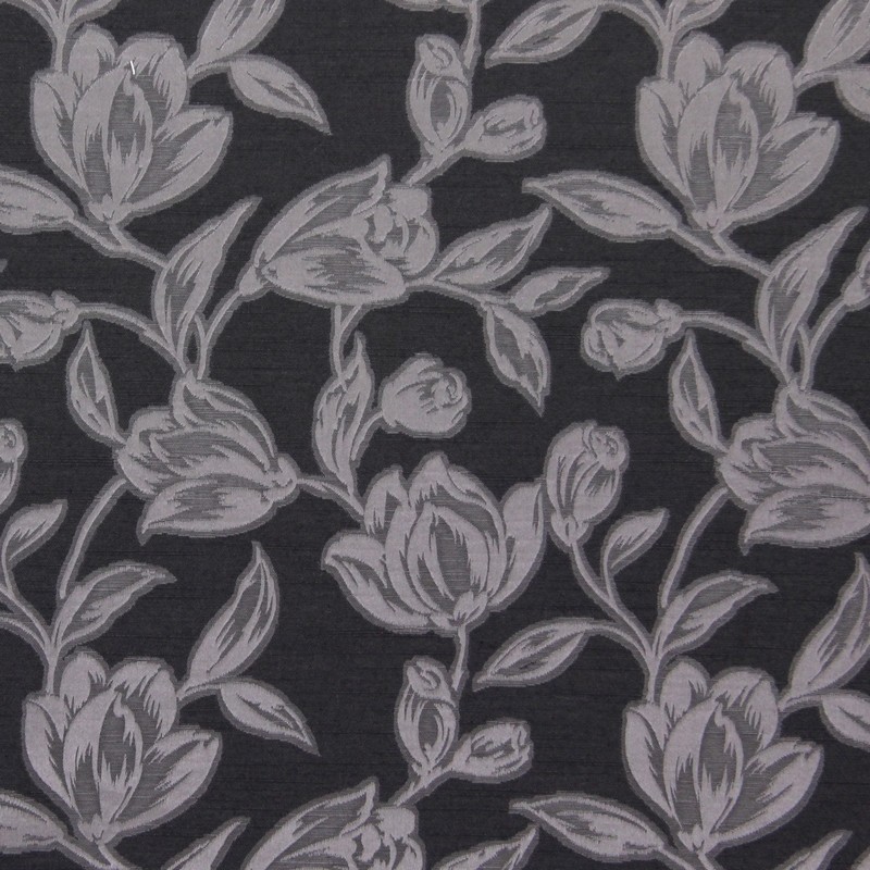 Hepburn Graphite Fabric by Prestigious Textiles