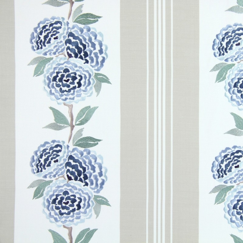 Darcy Cornflower Blue Fabric by Prestigious Textiles