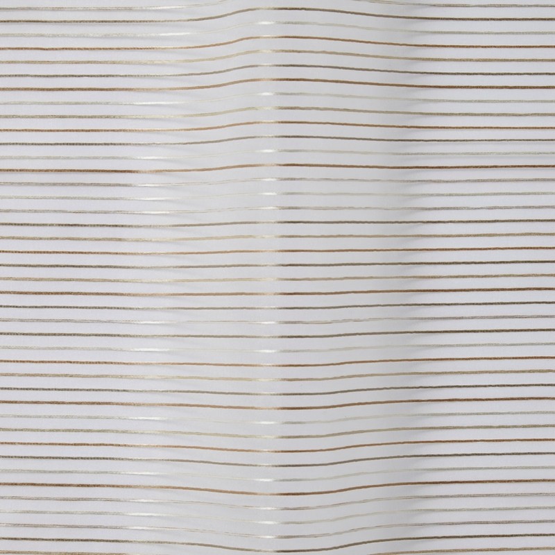 Lines Honey Fabric by Prestigious Textiles