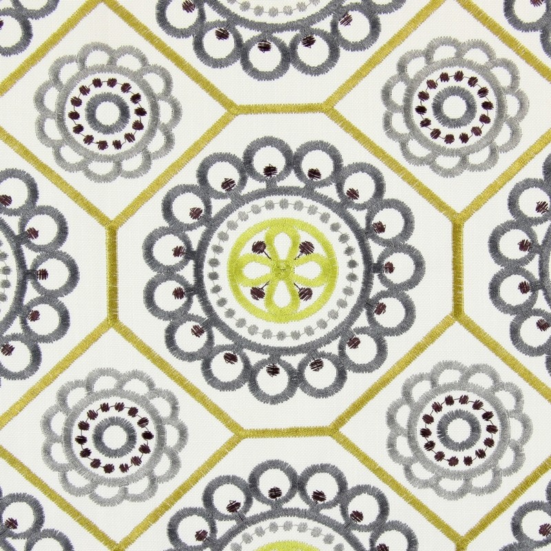 Mambo Saffron Fabric by Prestigious Textiles
