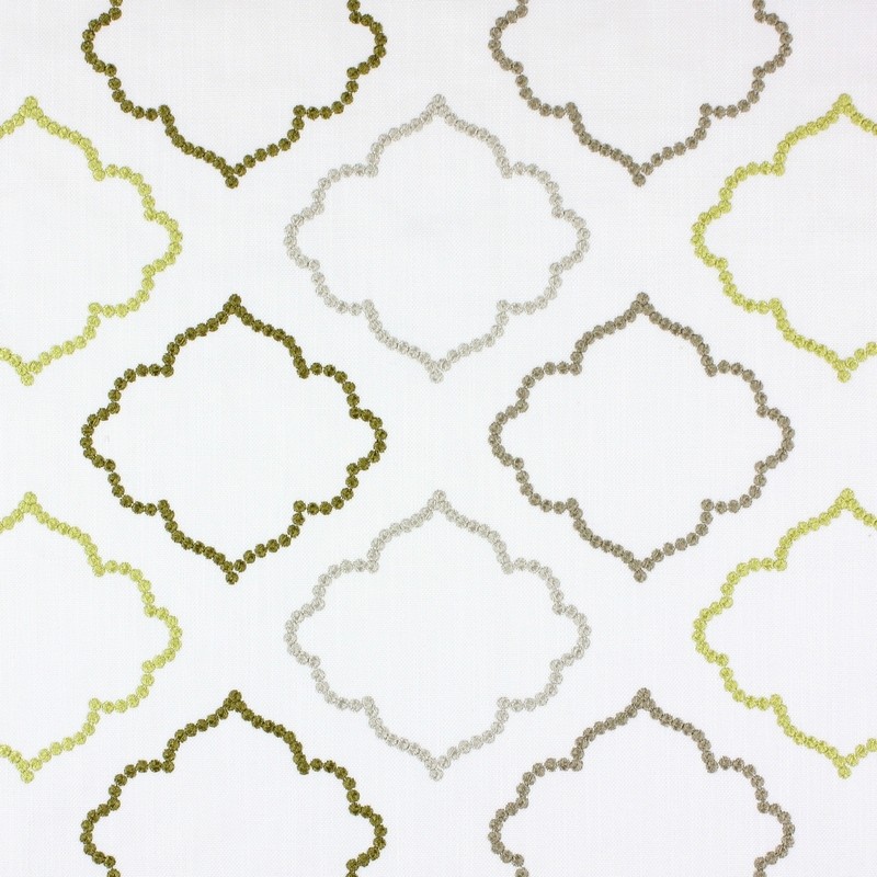 Karim Olive Fabric by Prestigious Textiles