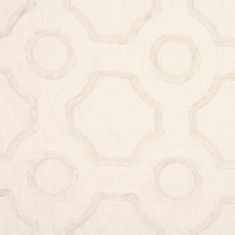 Clip Ivory Fabric by Prestigious Textiles