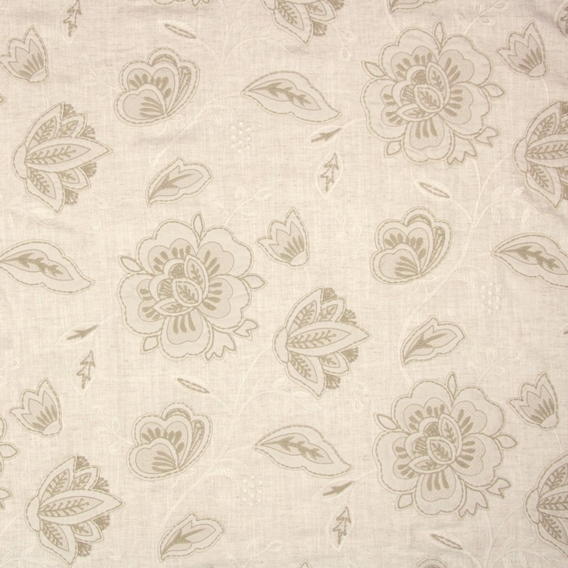 Chrochet Parchment Fabric by Prestigious Textiles