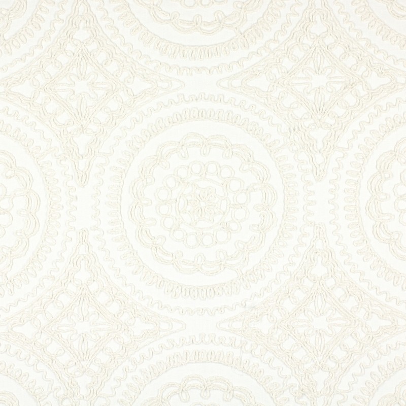 Bobbin Ivory Fabric by Prestigious Textiles