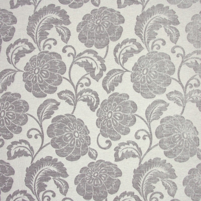 Camden Silver Fabric by Prestigious Textiles