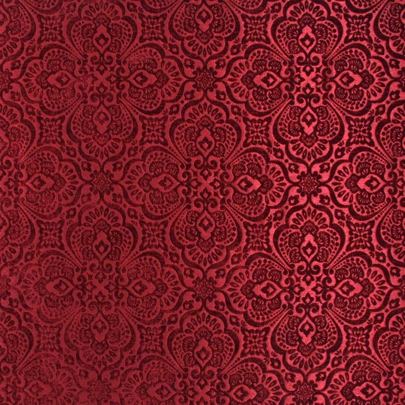 Lambeth Bordeaux Fabric by Prestigious Textiles