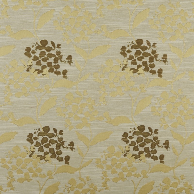 Hydrangea Chartreuse Fabric by Prestigious Textiles