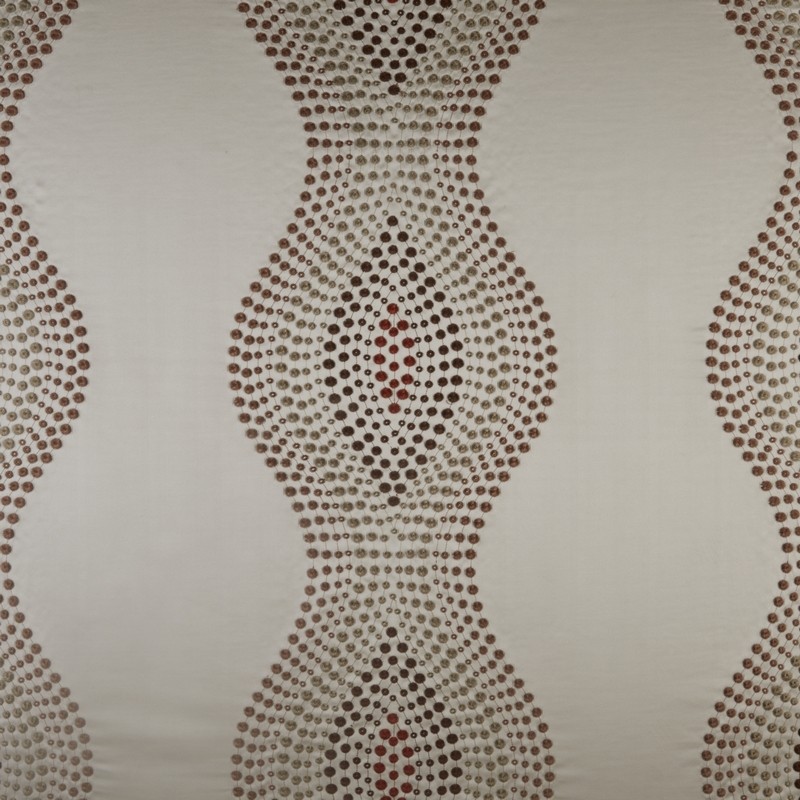 Arabesque Redwood Fabric by Prestigious Textiles