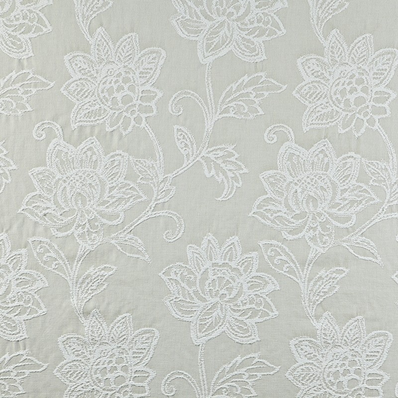 Wimbourne Silver Fabric by Prestigious Textiles