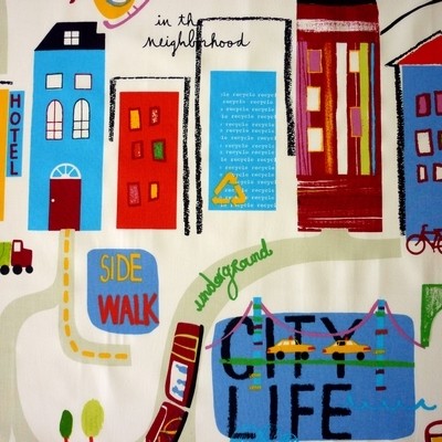 City Life Primary Fabric by Prestigious Textiles