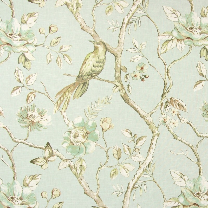 Dovedale Duck Egg Fabric by Prestigious Textiles