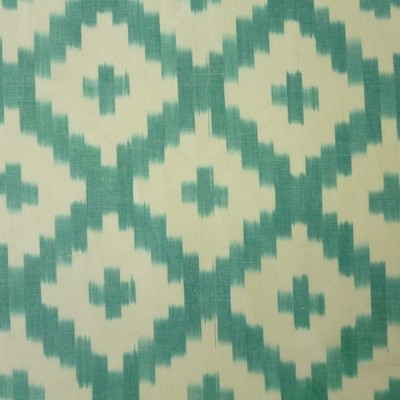 Karok Teal Fabric by Prestigious Textiles