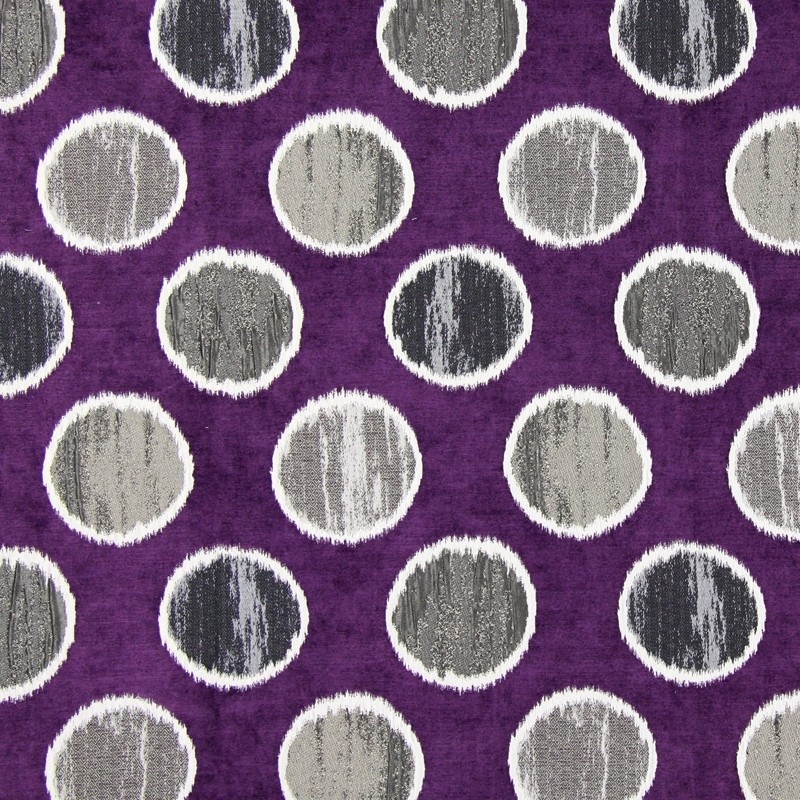 Carousel Damson Fabric by Prestigious Textiles