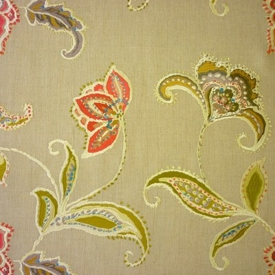 Raleigh Coral Fabric by Prestigious Textiles