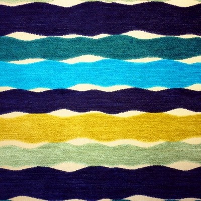 Aztec Azure Fabric by Prestigious Textiles