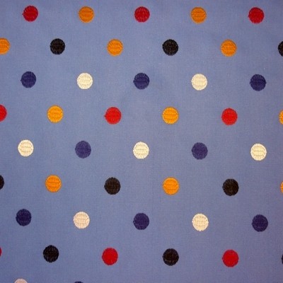Spit Spot Cobalt Fabric by Prestigious Textiles