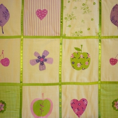 Apple Orchard Lavender Fabric by Prestigious Textiles
