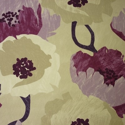 Floribunda Amethyst Fabric by Prestigious Textiles