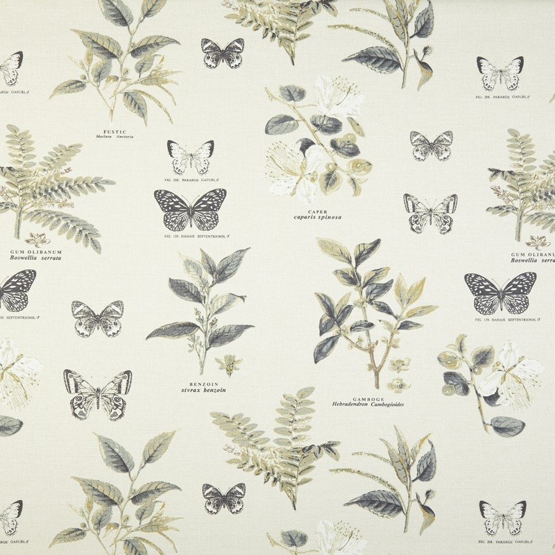 Botany Chartreuse Fabric by Prestigious Textiles
