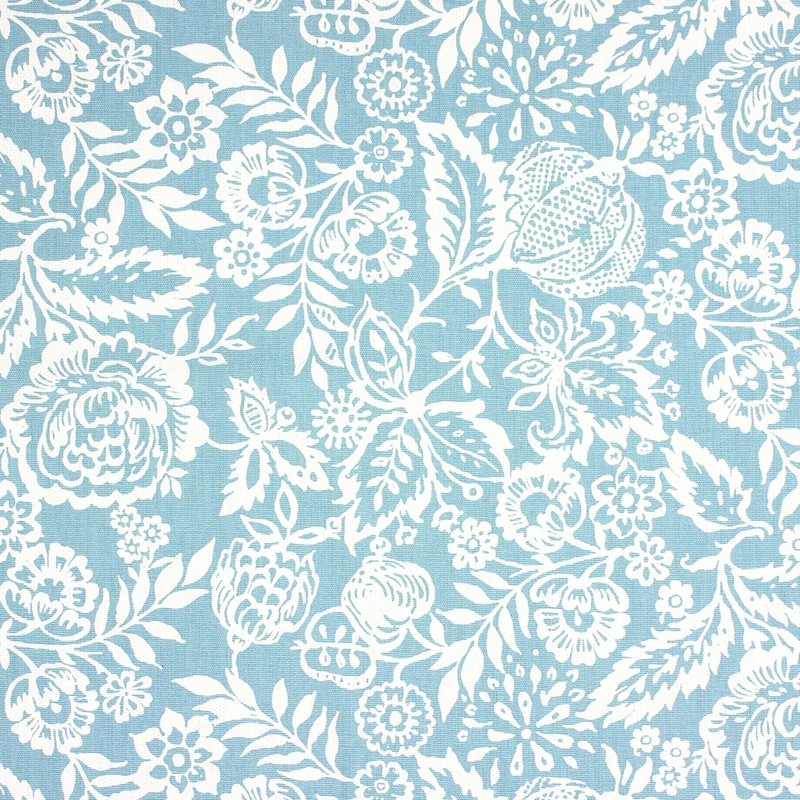 Polly Azure Fabric by Prestigious Textiles