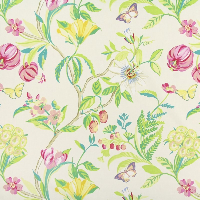 Botanica Peony Fabric by Prestigious Textiles