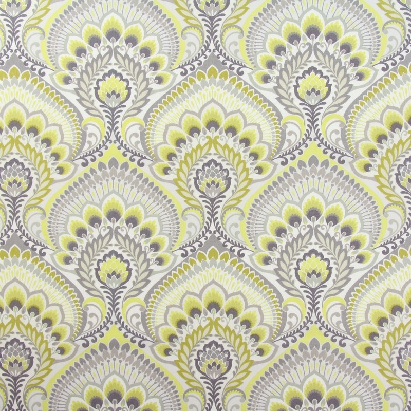 Nikita Sulphur Fabric by Prestigious Textiles