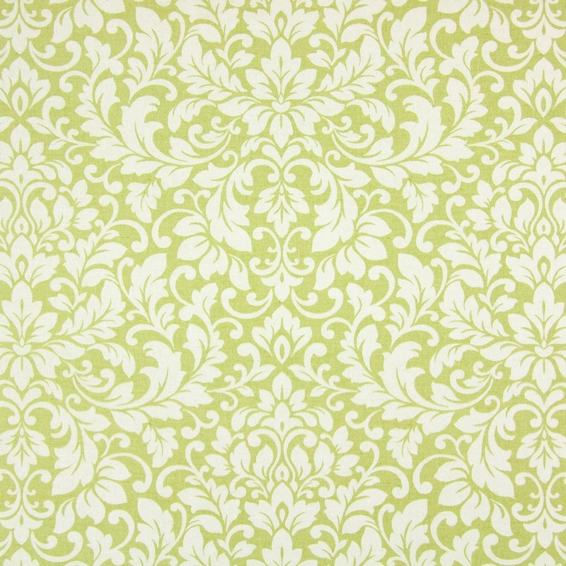 Carlotti Chartreuse Fabric by Prestigious Textiles