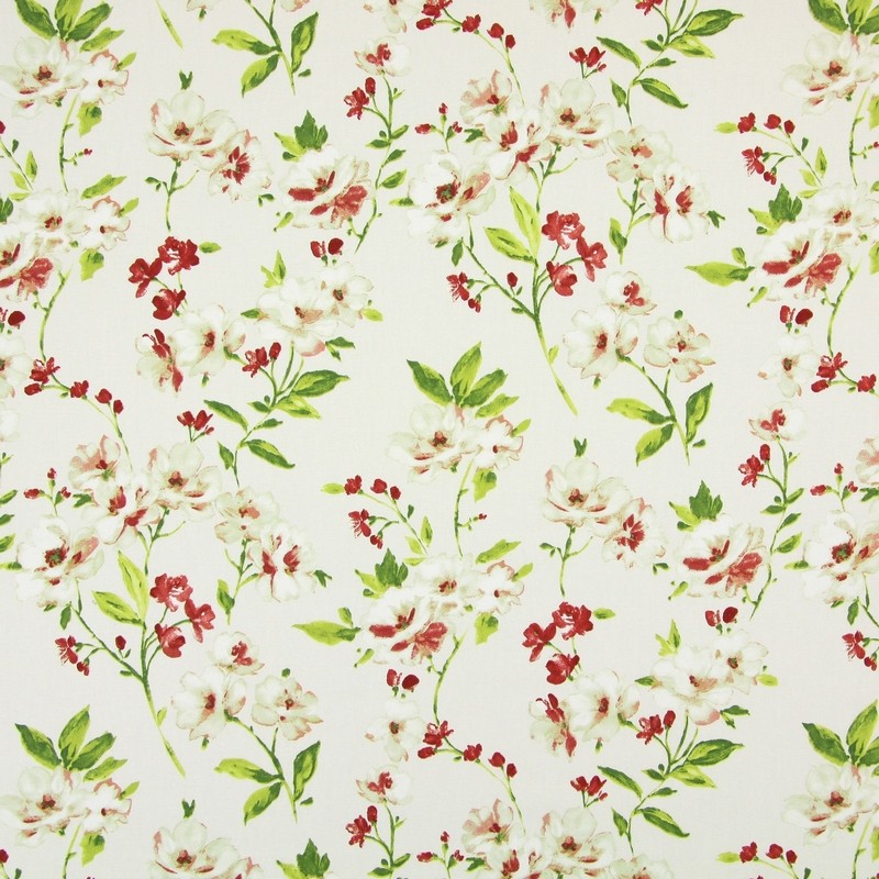 Sophia Pomegranate Fabric by Prestigious Textiles
