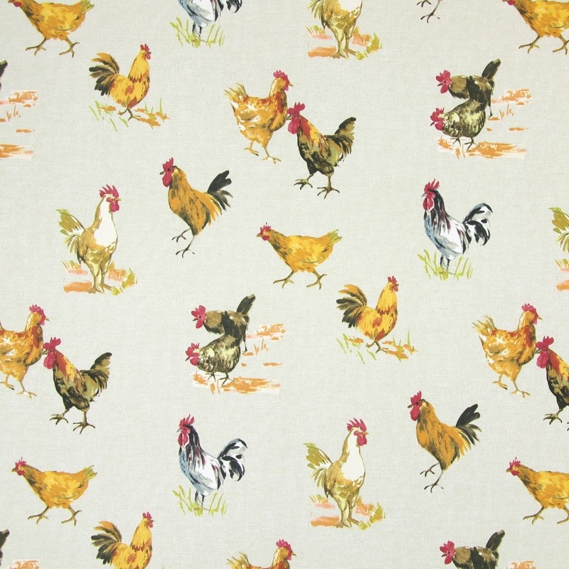 Hens Linen Fabric by Prestigious Textiles