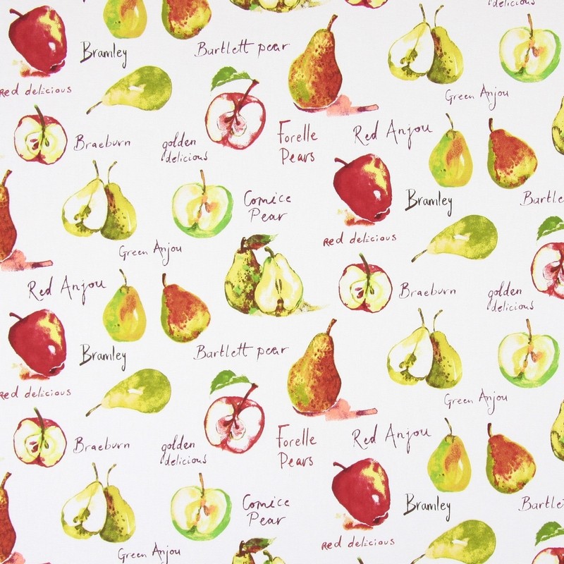 Autumn Fruits Watercolour Fabric by Prestigious Textiles