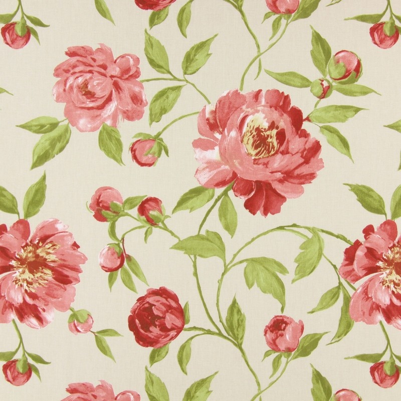 Tea Garden Rosebud Fabric by Prestigious Textiles