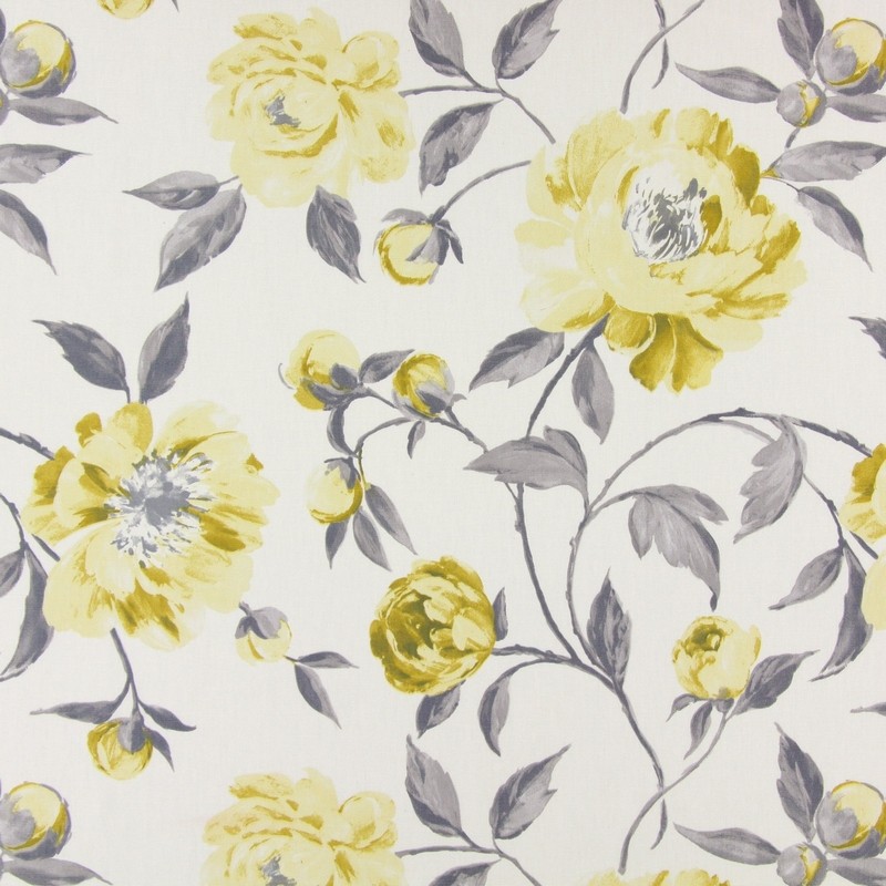 Tea Garden Jonquil Fabric by Prestigious Textiles