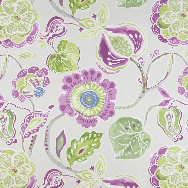 Lamorna Orchid Fabric by Prestigious Textiles