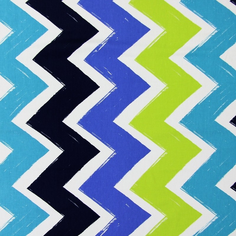 Ziggy Cobalt Fabric by Prestigious Textiles