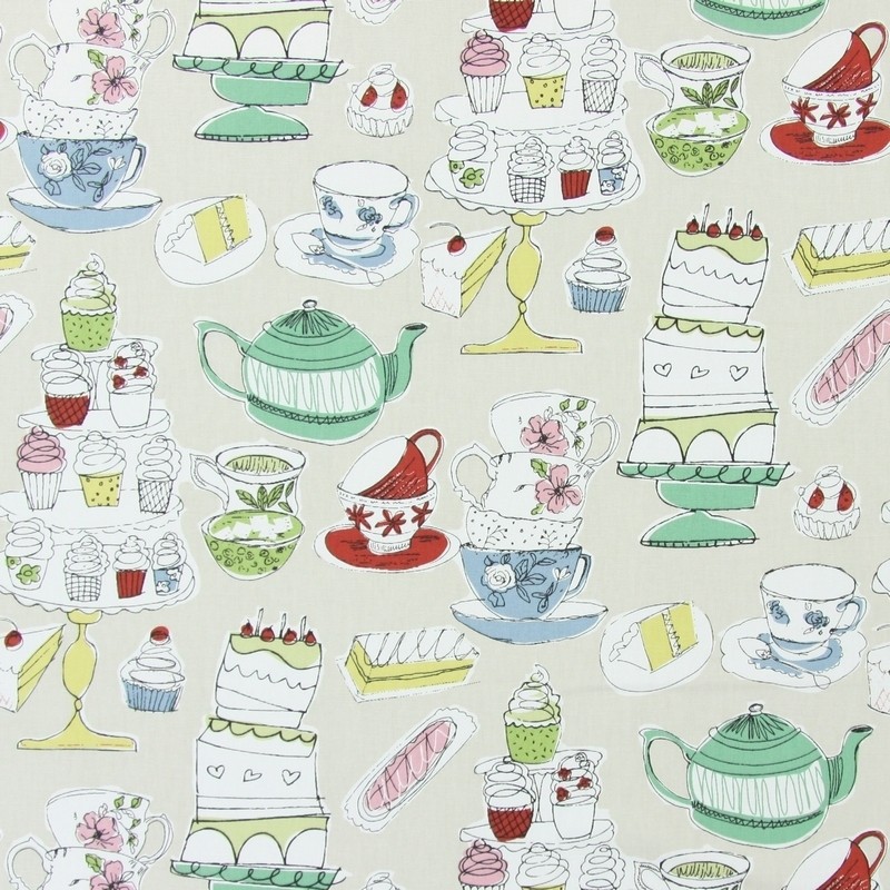 Afternoon Tea Linen Fabric by Prestigious Textiles
