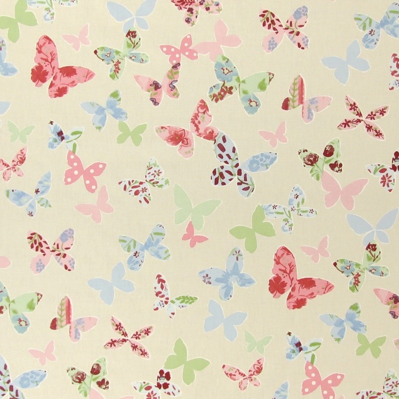 Butterfly Vintage Fabric by Prestigious Textiles